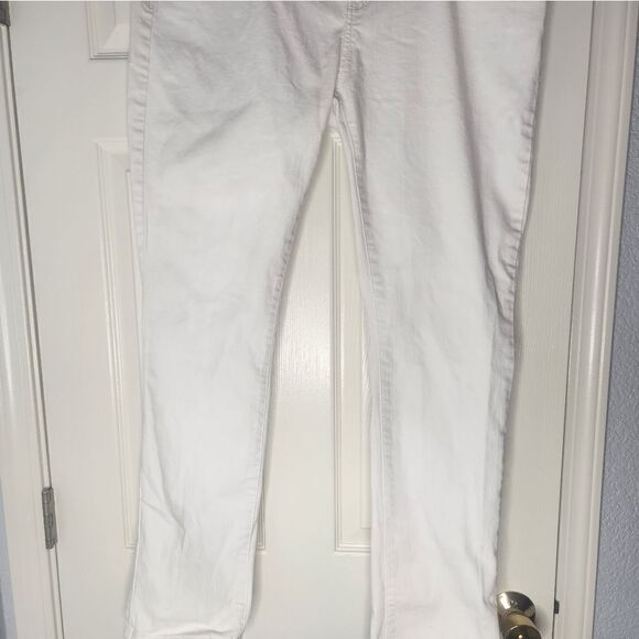 Guess 34 White Full Length Midrise Skinny Sarah Fit Men's Jeans - Picture 10 of 11